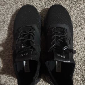 Black Sparkly Steve Madden Womens Sneakers